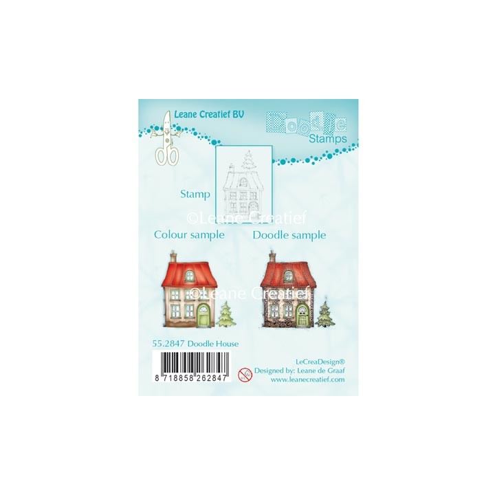 (55.2847)Doodle Stamp - Houses