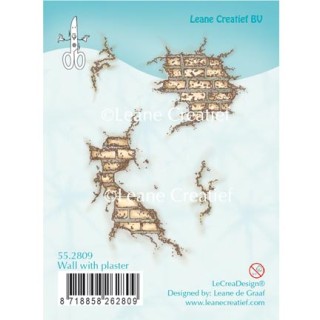 (55.2809)Clear stamp Autumn Wall with plaster