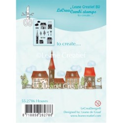 (55.2786)Clear stamp Autumn Houses