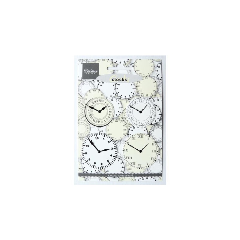 (JU0956)Marianne Design Clocks