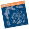(GRO-FL-40387-03)Groovi Plate A5 Jayne's Poinsettia
