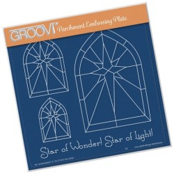 (GRO-CH-40415-03)Groovi Plate A5 Star Window