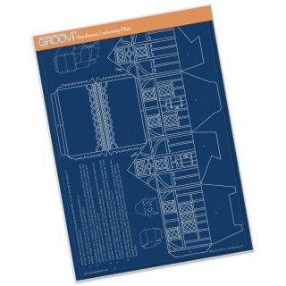 (GRO-TE-40425-16)Groovi plate A4 Tudor House
