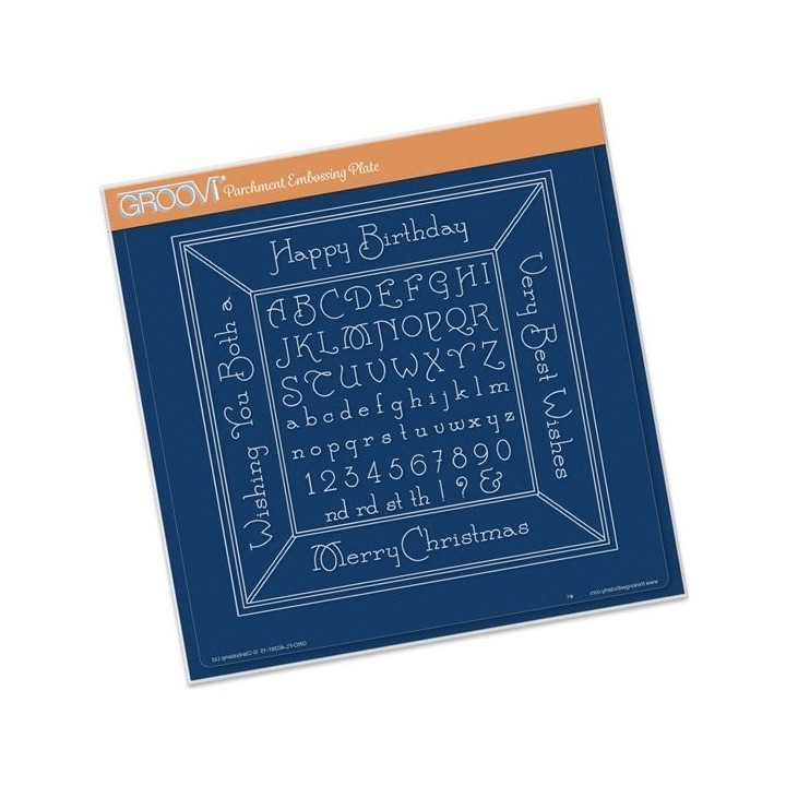 (GRO-FL-40397-15)Alphabet Picture Frame