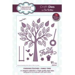 (CED1471)Craft Dies - Family Tree