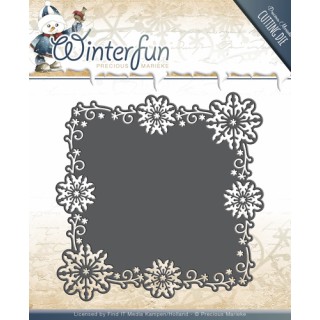 (PM10076)Die - Precious Marieke - Winterfun - Frame