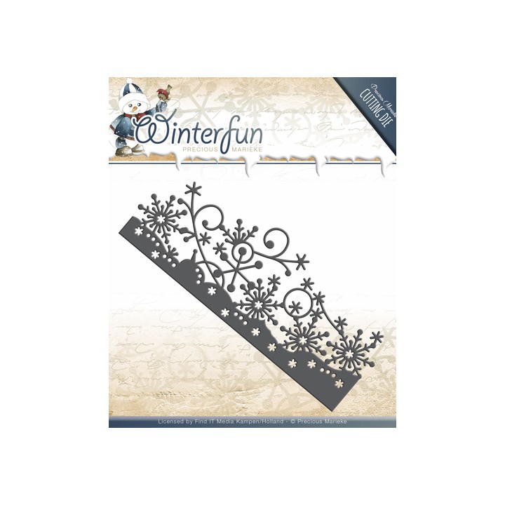 (PM10077)Die - Precious Marieke - Winterfun - Border
