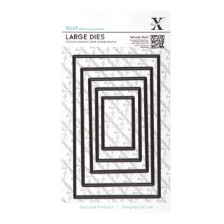 (XCU503409)Nesting Dies (5pcs) - Rectangle (Large)