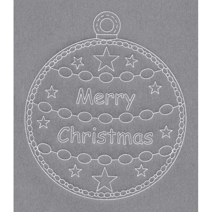 (TP7141EC)PCA® EasyCut Large Christmas Bauble