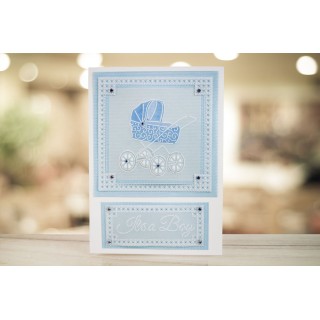 (PLG017)Parchment Lace Parchment Grid 17 Baby