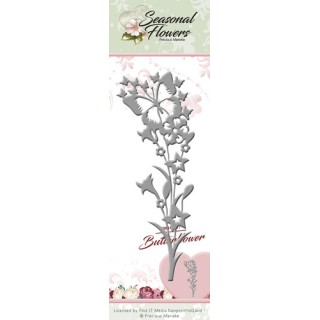 (PM10087)Die - Precious Marieke - Seasonal Flowers - Butterflowe