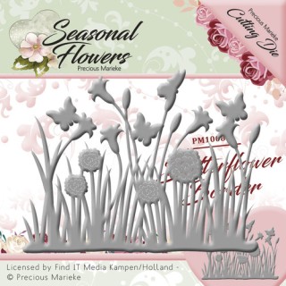(PM10086)Die - Precious Marieke - Seasonal Flowers - Butterflowe