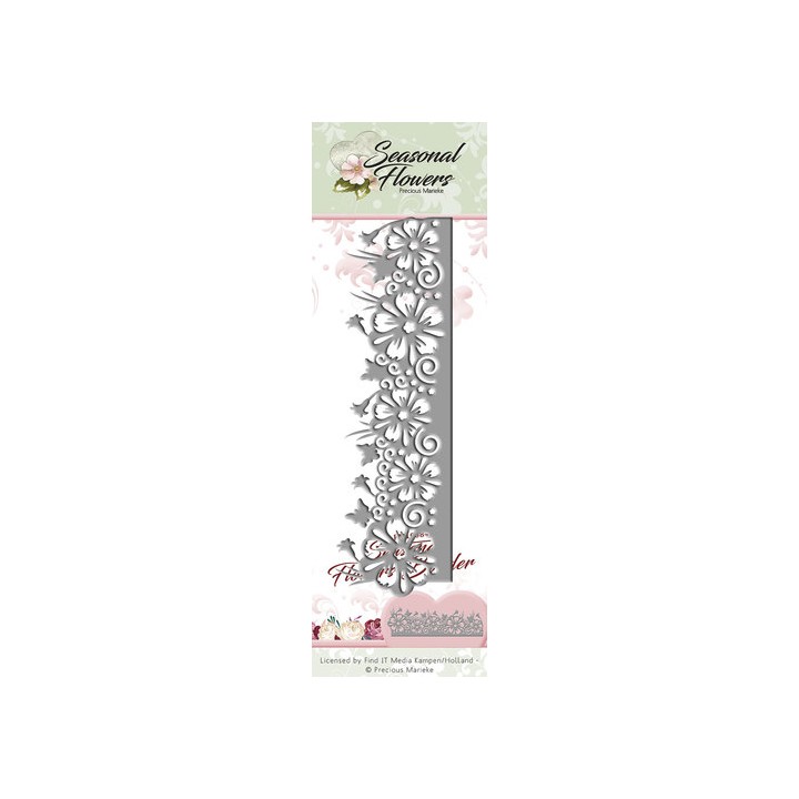 (PM10084)Die - Precious Marieke - Seasonal Flowers - Border