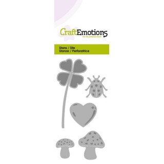 (115633/0171)CraftEmotions Die - luck symbols