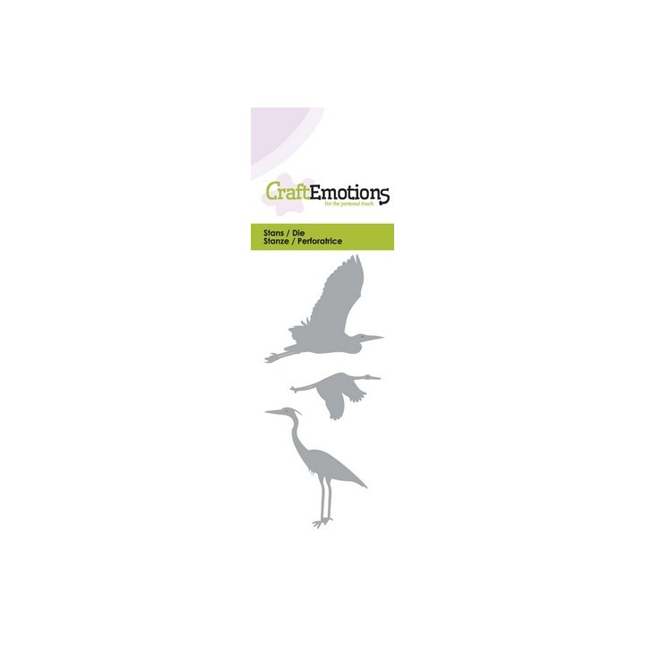 (115633/0162)CraftEmotions Die - waterfowl