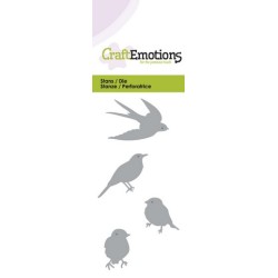 (115633/0161)CraftEmotions Die - birds