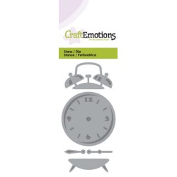 (115633/0158)CraftEmotions Die - clock