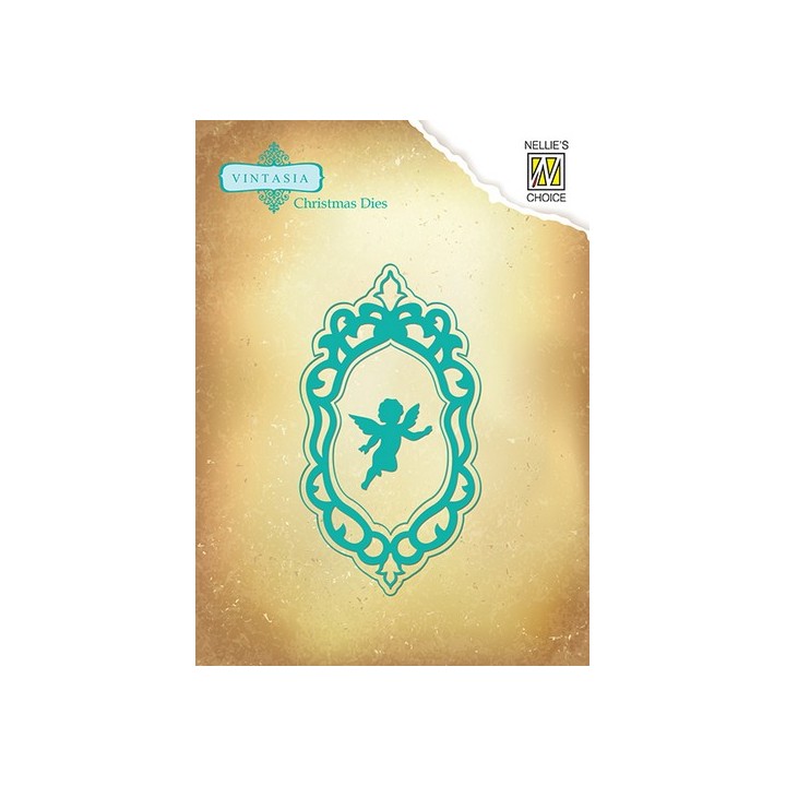(VIND044)Nellie's Choice Vintasia Dies Angel frame
