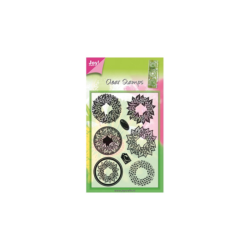 (6410/0063)Clear stamps - Wreaths