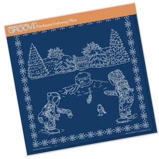(GRO-WI-40448-15)Groovi Jayne Nestorenko Winter Scene Children