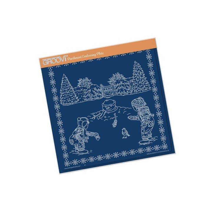 (GRO-WI-40448-15)Groovi Jayne Nestorenko Winter Scene Children