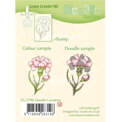 (55.3196)Doodle Clear stamp Carnation