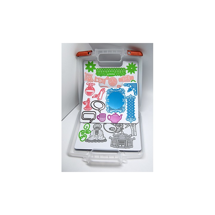 (6200/0070)Boite rangem. gabarits pour dies