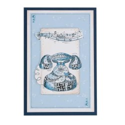 (55.3165)Clear stamp Musical notation