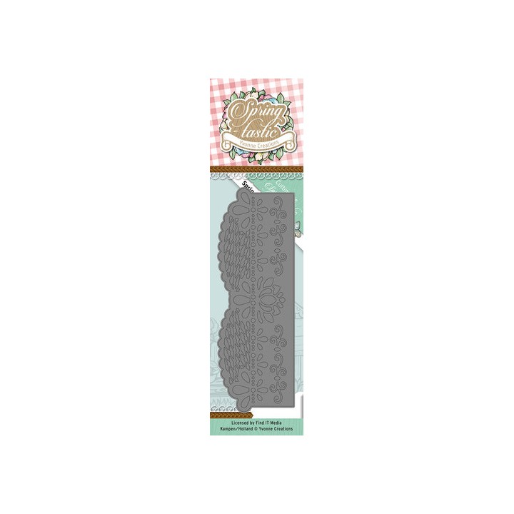 (YCD10084)Die - Yvonne Creations - Spring-tastic - Border