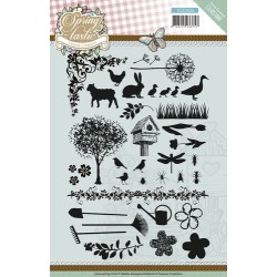 (YCCS10028)Clearstamp - Yvonne Creations - Spring-tastic