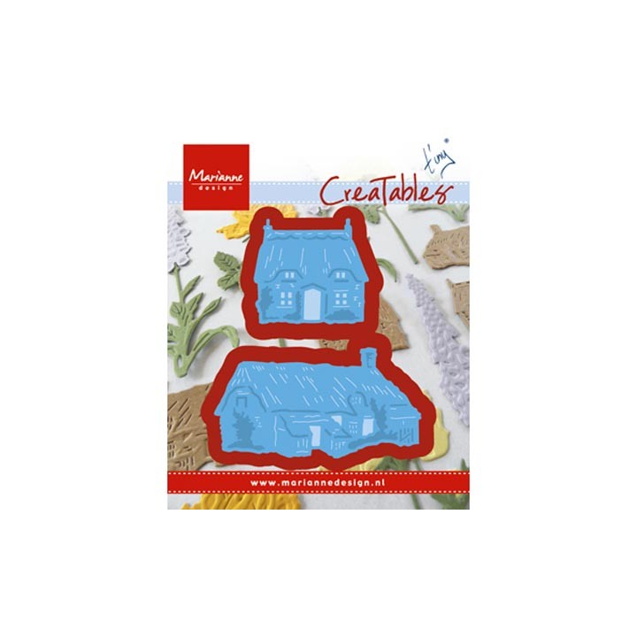 (LR0453)Creatables stencil Tiny's Cottages