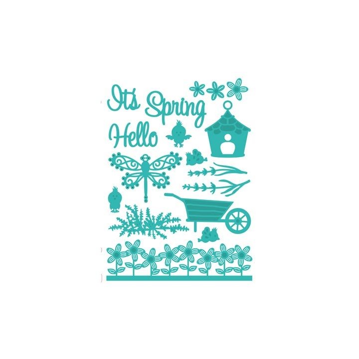 (6002/0700)Cutting & Embossing One of a kind - Spring