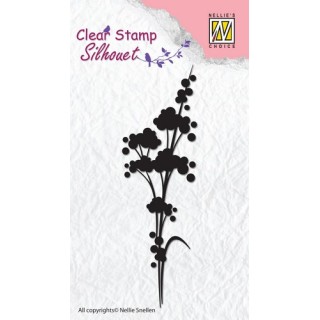 (SIL011)Nellie`s Choice Clearstamp - Silhouette cotton