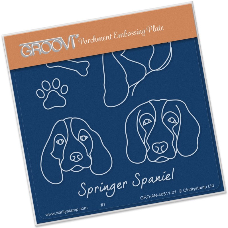 (GRO-AN-40511-01)Groovi® Kennel Club - Springer Spaniel Baby Pla
