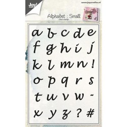 (6410/0438)Clear stamp Alphabet small