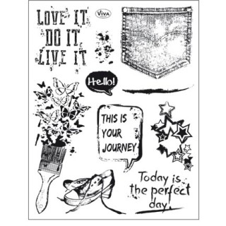 (4003 157 00)Clear Stamps - Grunge