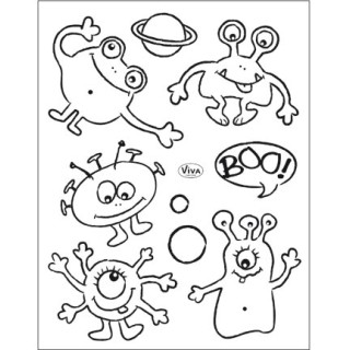 (4003 154 00)Clear Stamps - Kleine Monster