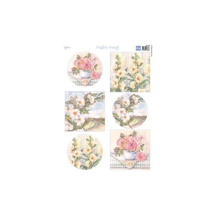 (MB0165)3D Mattie's Roses