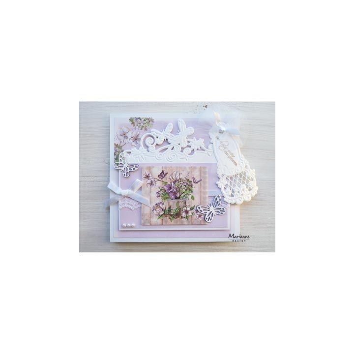(EWK1248)3D Country Flowers 2