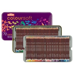 (0701029)Derwent coloursoft Pencils 72 colours
