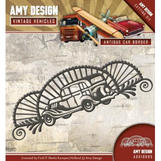 (ADD10095)Die - Amy Design - Vintage Vehicles - Antique car bord