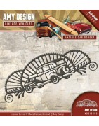 (ADD10095)Die - Amy Design - Vintage Vehicles - Antique car bord