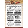 (ADCS10013)Clearstamp - Amy Design - Vintage Vehicles - Tekst