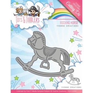 (YCD10094)Die - Yvonne Creations - Tots and Toddlers - Rocking H