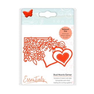 (1538E)Tonic Studios Die fanciful floral - duel hearts