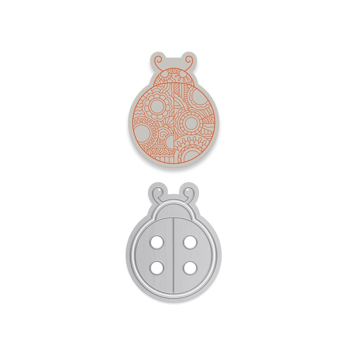 (1548E)Tonic Studios mandala moments - ladybird stamp & die set