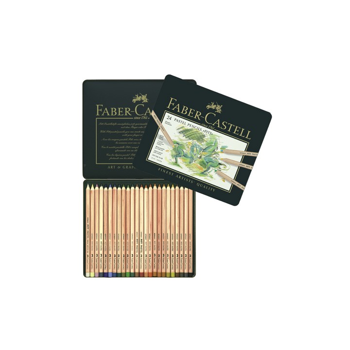 (FC-112124)Faber Castell Farbstift PITT Pastel 24 pieces