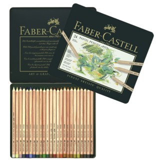 (FC-112124)Faber Castell Pencils PITT Pastel 24 pieces