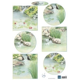(IT594)3D Tiny's Waterfalls