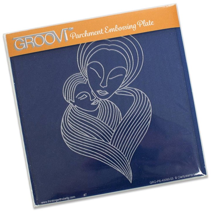 (GRO-PE-40093-03)Groovi Plate A5 Mother & Child